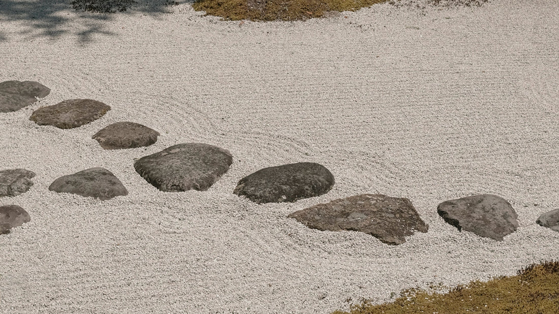 Japanese zen garden Karesansui image by Ben Hosking Photographer