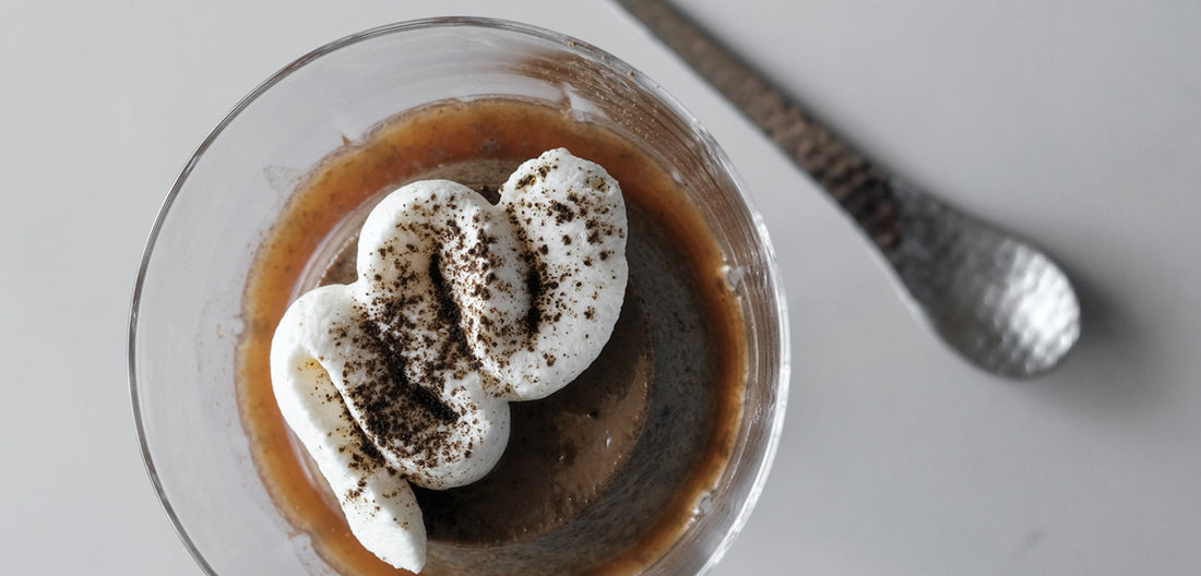 Hojicha Crème Caramel (Purin)