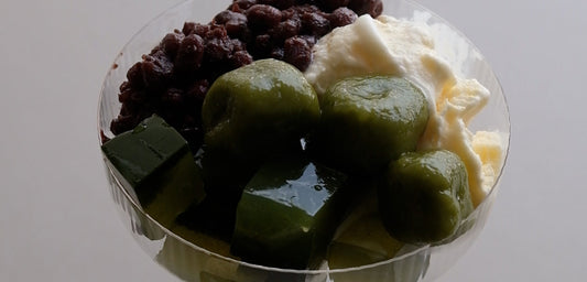 Japanese Inspired Matcha Parfait or Sundae