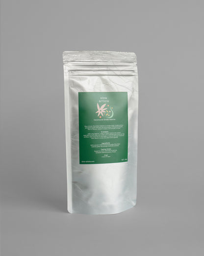 Slow Article Ceremonial Grade Okumidori Matcha 100g Pouch